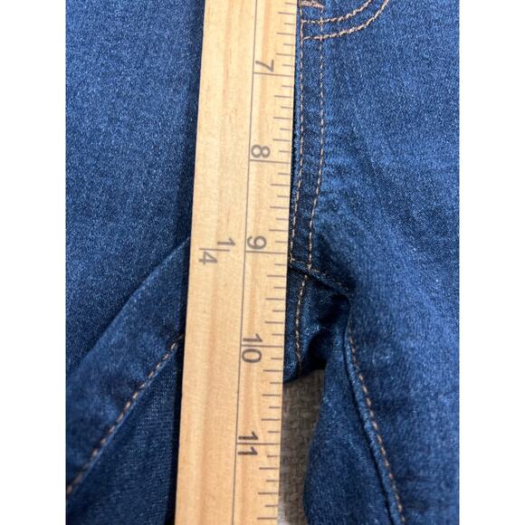 LIVERPOOL Jeans Sienna Pull-On Stretch Dark Wash Blue MidRise Back Pockets 10 - Picture 6 of 12